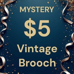 ** DURING LIVE SHOW ONLY ** - $5 MYSTERY Vintage Brooch